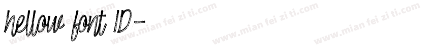 hellow font ID字体转换